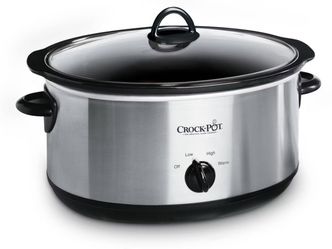Crock-Pot 8-Quart Slow Cooker with Glass Lid + 4 Boxes Reynolds Liners