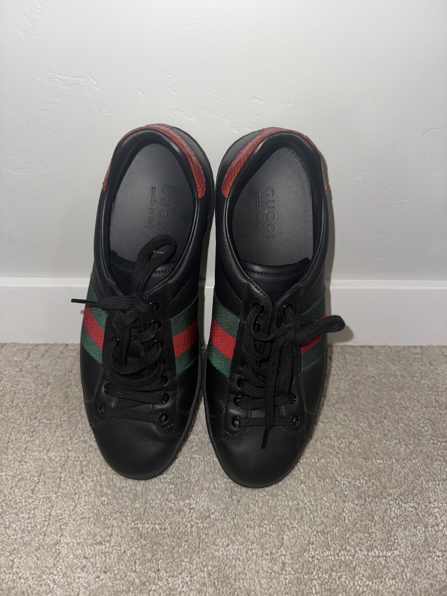 Gucci Ace Leather Shoes