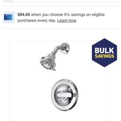 Classic Crome Tub Shower Diverter 