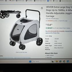Large Dog Stroller 