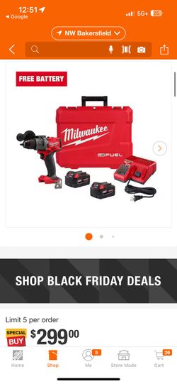 Milwaukee 2904 1/2" Hammer Drill/Driver
