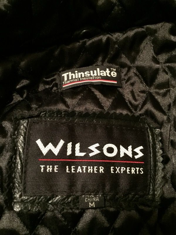 Authentic Wilson Leather Coat