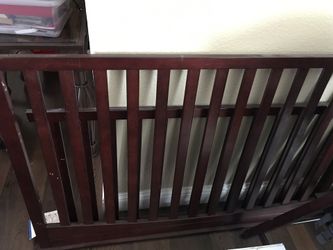 Cherry wood crib
