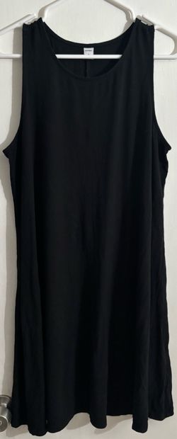 Women’s Large Old Navy Black Sleeveless short dress