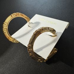 Tory Burch Hoop Earrings Gold