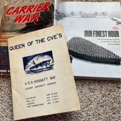 Bundle Of 3 WWII Navy Books 