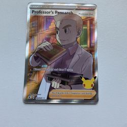 Professor’s Research 024/025 *Rare Card*