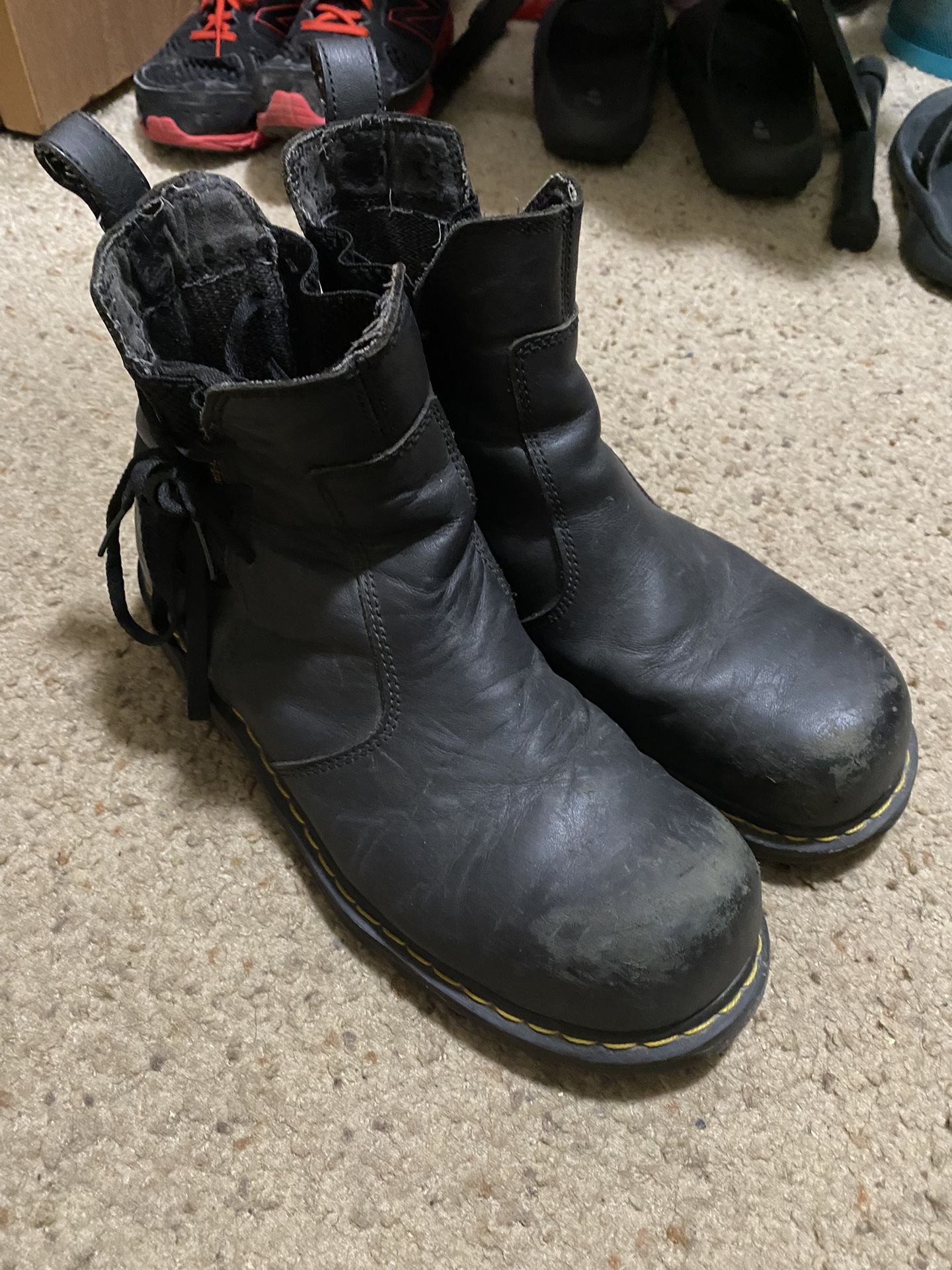Dr Martens Steel Toe Boots Men’s Size 12