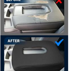 Center Console Cover For 2019-2026 Chevy Silverado & GMC  Sierra