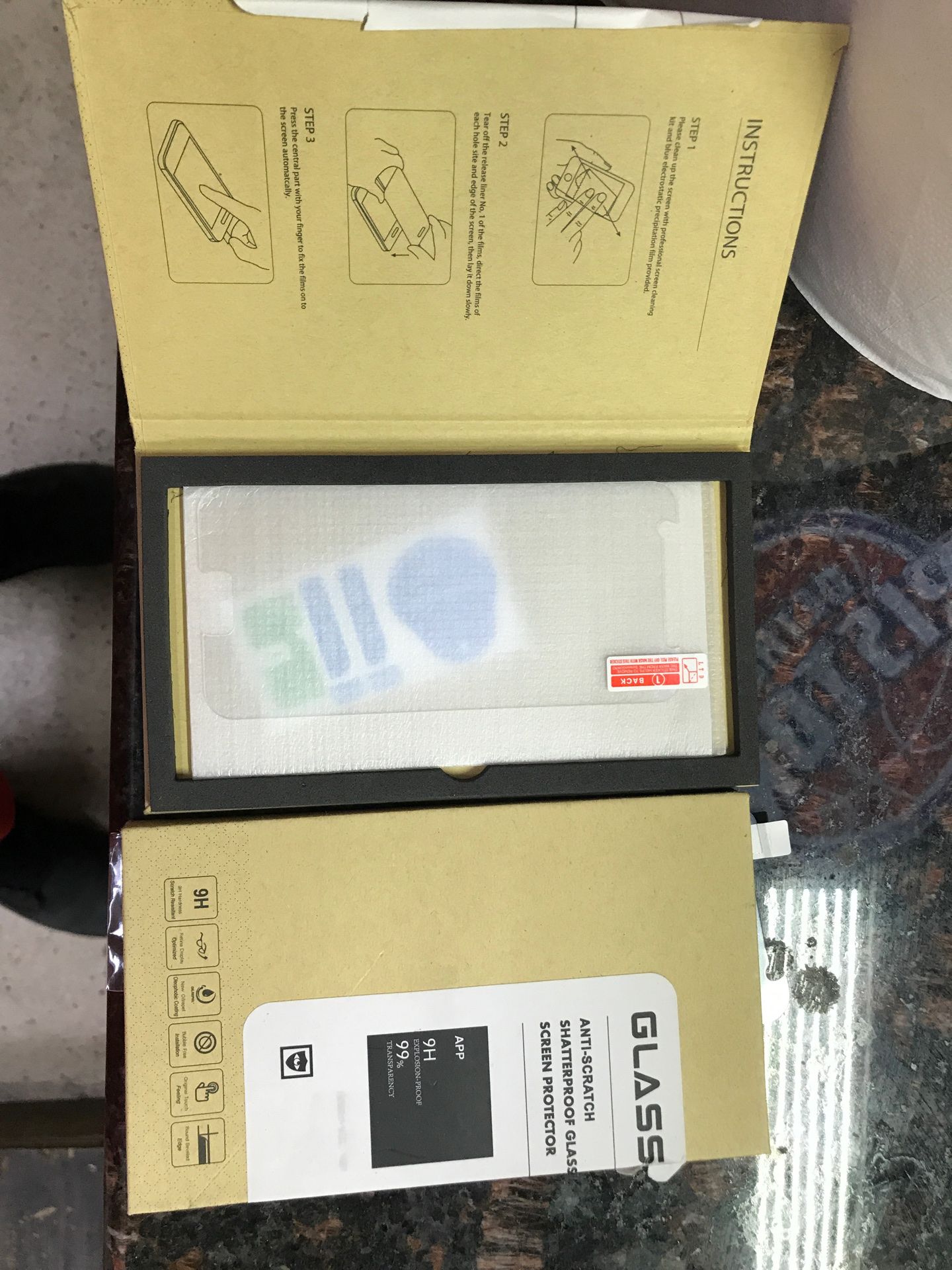 Glass screen protector
