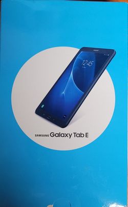 Samsung Galaxy Tab E 16GB, WiFi + 4G LTE, Bluetooth (AT&T), 8 inch - Black