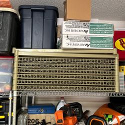 Gold Metro Shelves