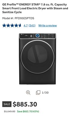 BRAND NEW IN BOX GE Profile Washer & Dryer Set
