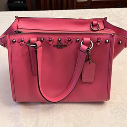 Coach Bag/Purse Pink Hand Bag