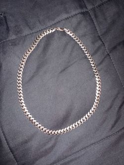 Silver Cuban Link Chain
