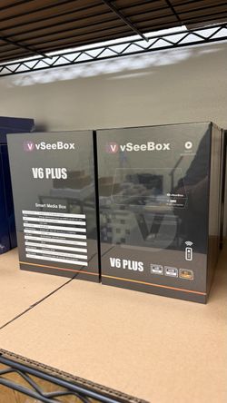 vSeeBox V6 Plus Plug & Play Box 4K WiFi University Financing Shipping Available New Streaming Device | V6 Plus40 | V6 Plus40 | V6 