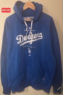 LA Dodgers Majestic MLB Hoodie Sweatshirt
