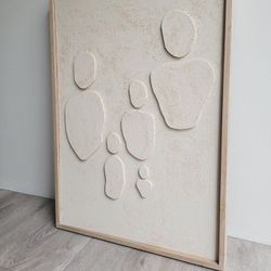 3D 5 Member Family Textured Original Artwork 24"×36"
