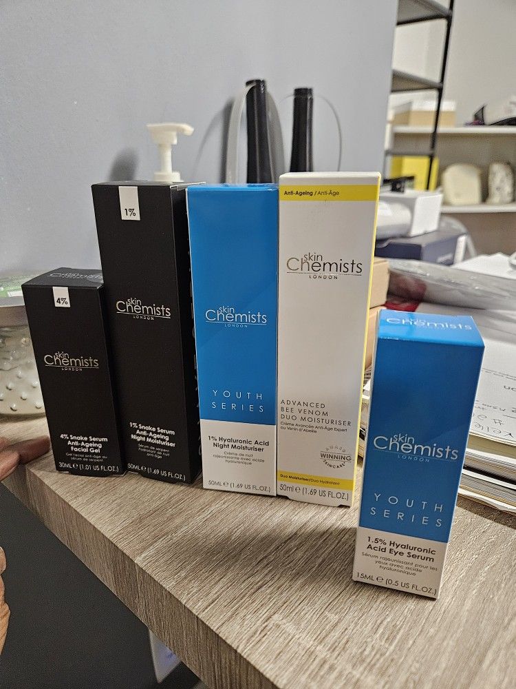 Skin Chemists Face Products