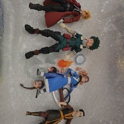 Action Figure Lot - Full Metal Alchemist, My Hero Academia, Avatar: TLAB + AoT