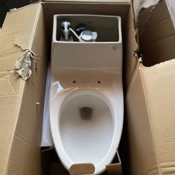 GB MCCLURE DUAL FLUSH EL 1PC WH TLT