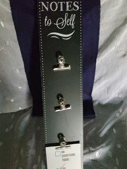 Notes To Self 3 Clip Wall Board