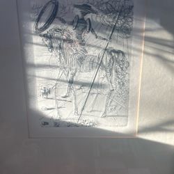 Don Quixote By Salvador Dali