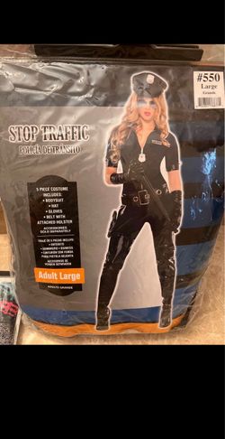 Cop costume Large