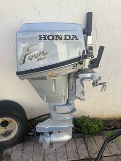 2006 Honda BF15A 15hp outboard tiller