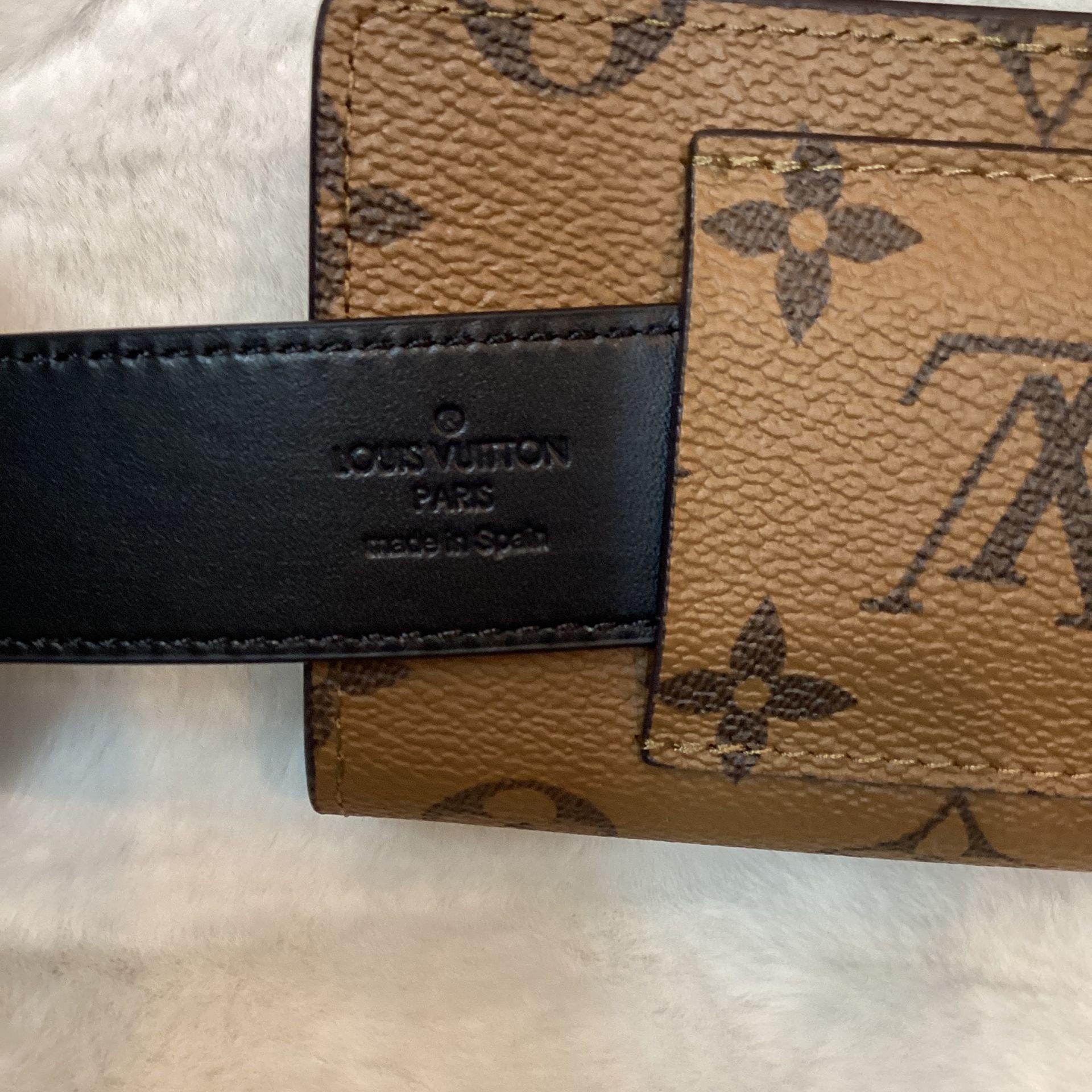 Louis Vuitton  Belt Pouch  And Keychain 