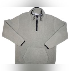 Victorias Secret fleece jacket hunter green zip up size S