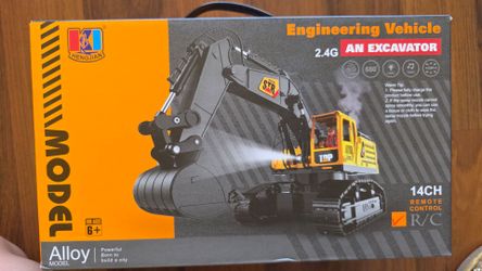 RC Excavator with Spray - 2.4GHz - 14CH