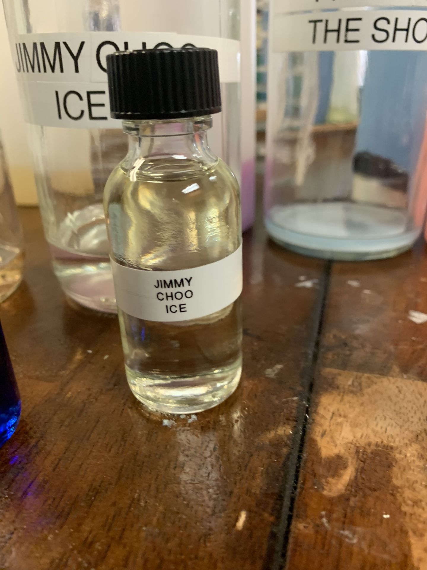 Jimmy Choo ICE body oil fragrances 1oz