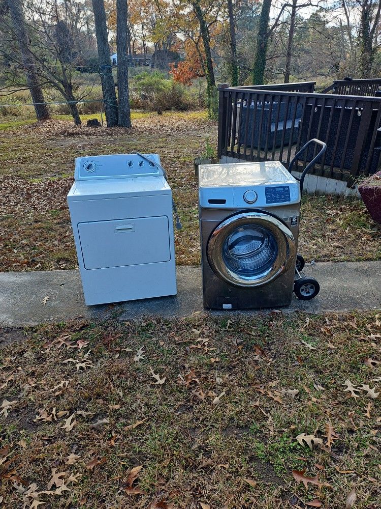 Samsung Washer And Whirlpool Dryer