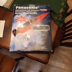 Panasonic Prospec Marine Cd Player 