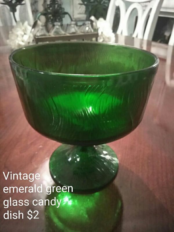 Vintage Green Candy Dish For In Washington Township Nj Offerup Vintage Green Candy Dish