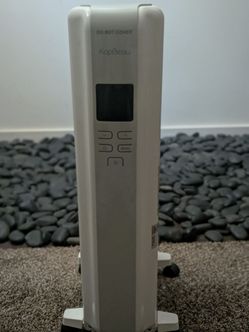 Radiator Space Heater, KopBeau Oil-Filled 1500W - $30 (Downtown) Non Negotiable