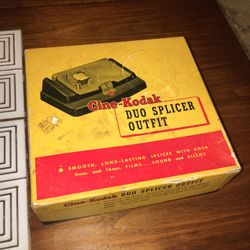 Cine-Kodak Film Splicer Editor For 8mm And 16mm