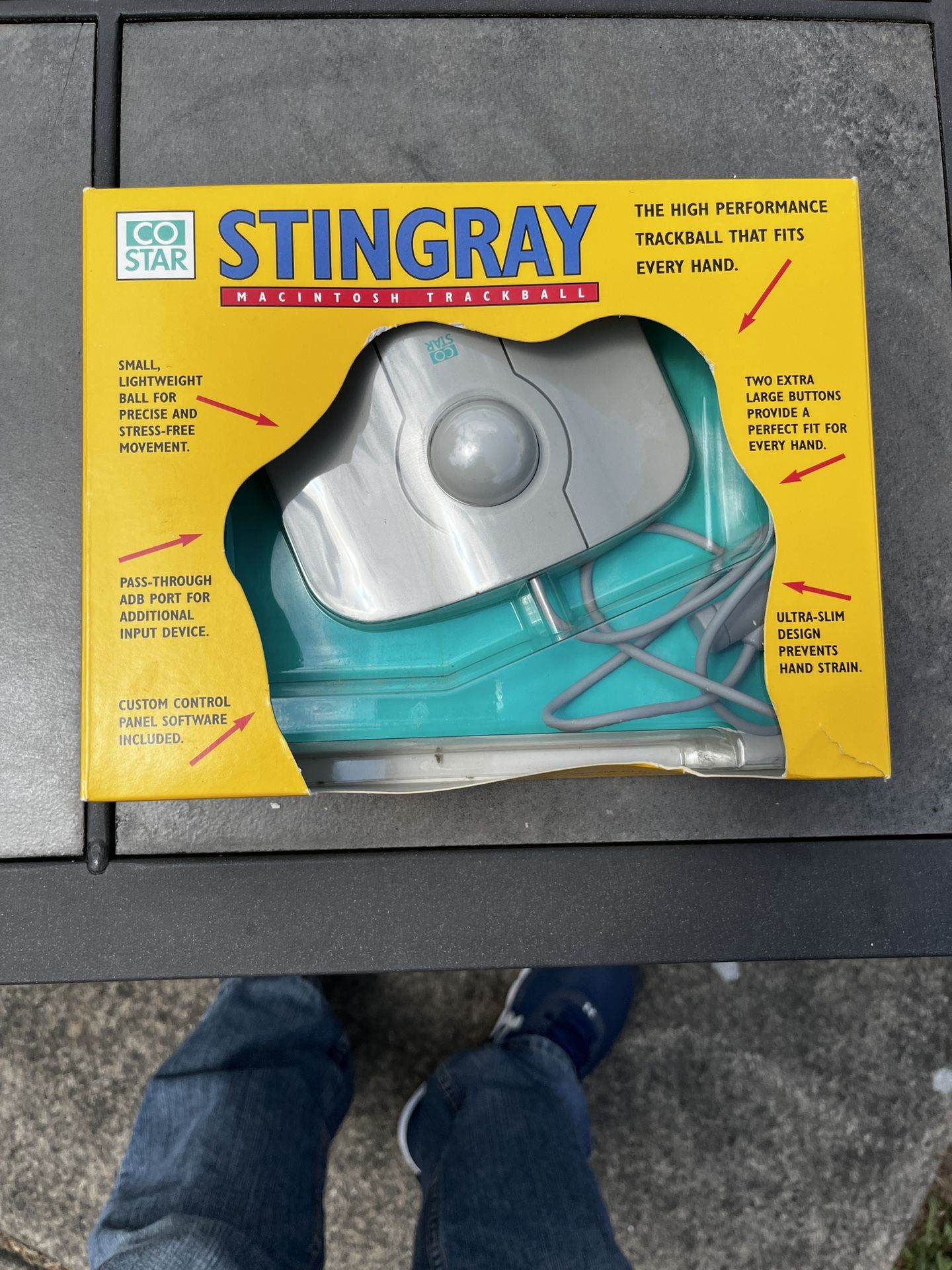 Stingray Trackball Mouse