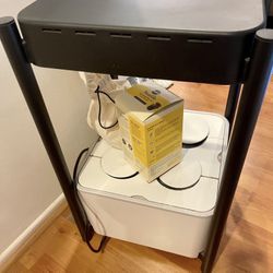 Hydroponic Side Table - 4 Slots For Growing Herbs