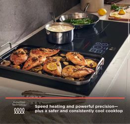 LG Induction Cooktop Black Glass Surface with 5 Burners • NEW • CASH only, No Warranty