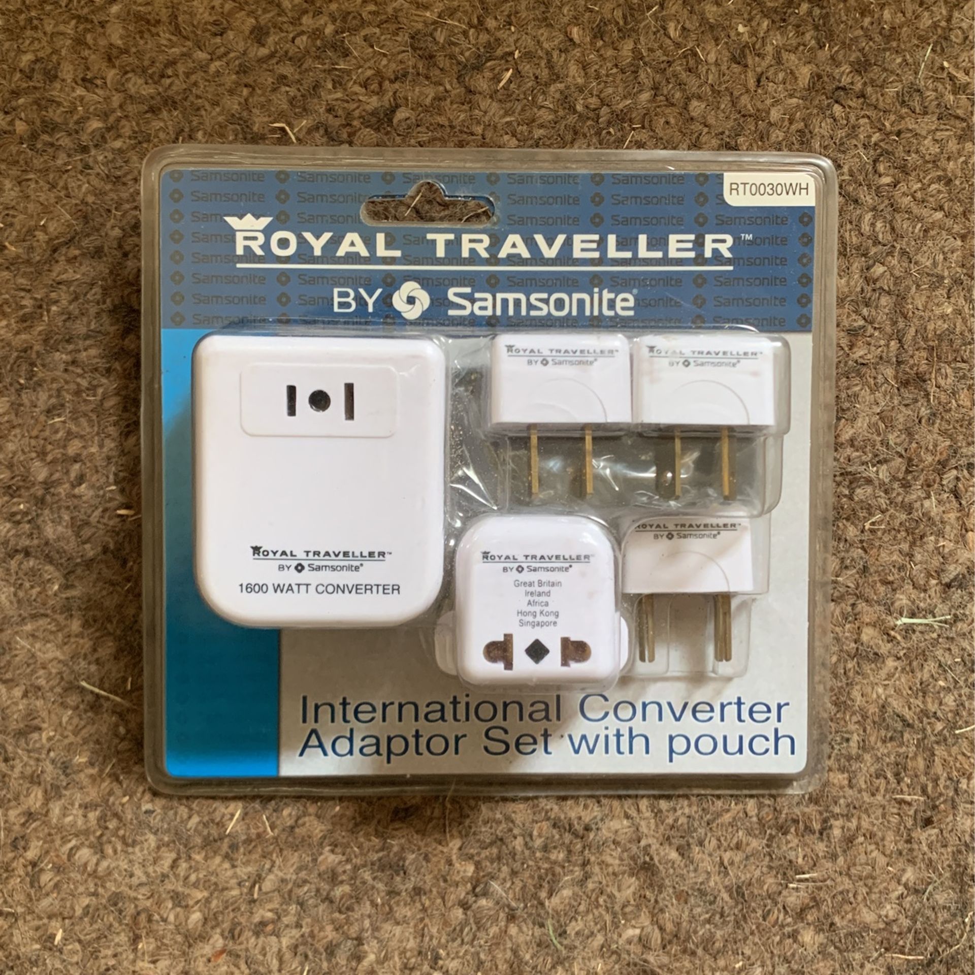 Royal Traveller by Samsonite Converter Adapter Kit