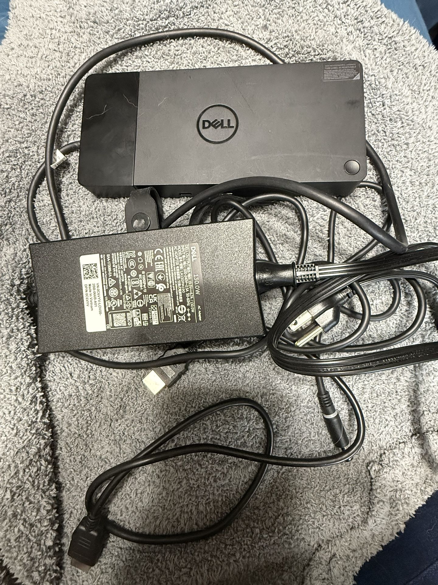 Dell WD19S Docking Station Dual Monitor Bundle - Dell Dock Station with 180 + USB Type-C + HDMI+ Dual DisplayPort - Ultimate Laptop Docking Station