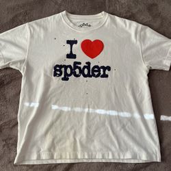 Sp5der ‘I ❤️ Sp5der’ T-Shirt