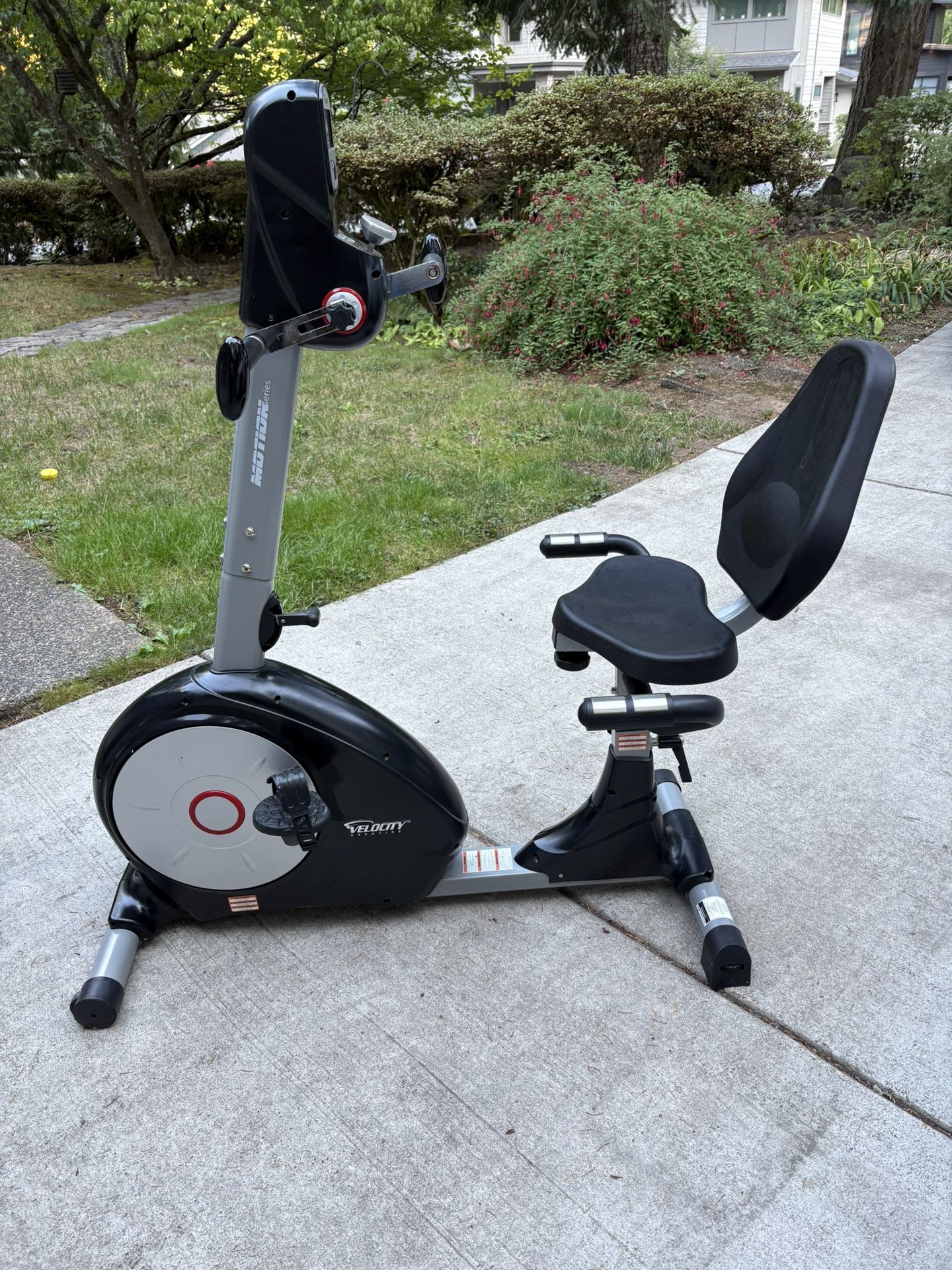 Velocity Exercise Dual Motion Recumbent Bike