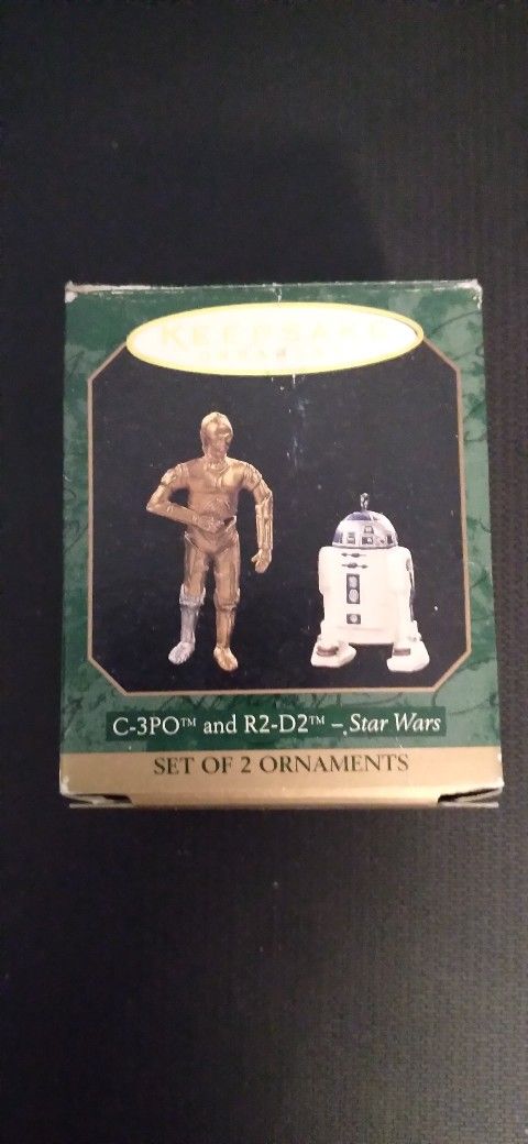 Star Wars "C3PO + R2D2" Keepsake Ornament