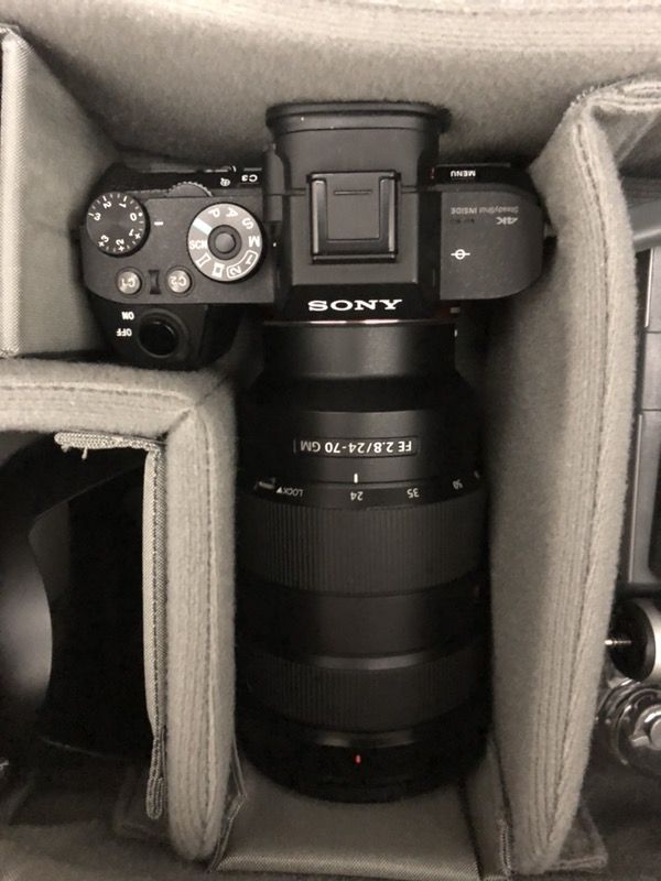 Sony A7rii with 24-70mm f2.8 GM lens