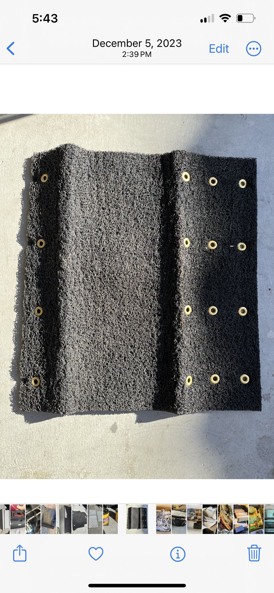 RV Step Doormat