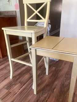 Table and chair