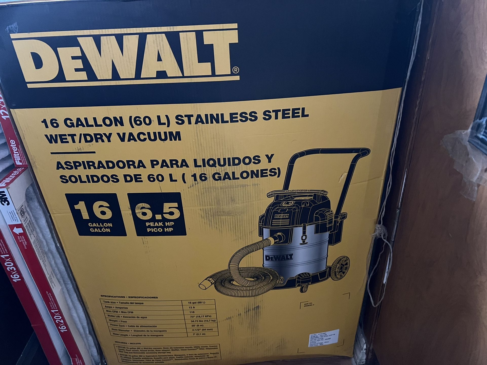 Stainless Steel Wet/ Dry Vacuum
